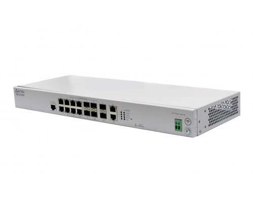 MES2208P | Коммутатор 4 PoE, 6 SFP портов