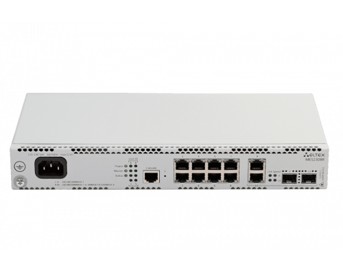 MES2308R | Коммутатор 8 портов 1G, 2 порта SFP