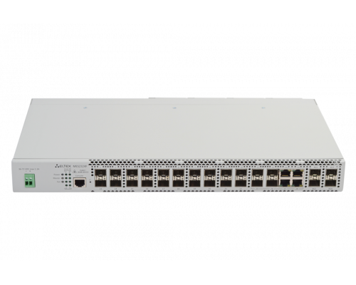 MES2324F DC | Коммутатор 24 SFP порта 1G, 4 порта 10G