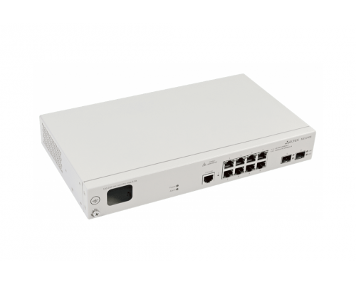 MES2408B | Коммутатор 8 портов 1G, 2 SFP порта