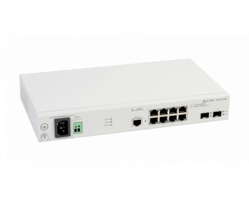 MES2408B | Коммутатор 8 портов 1G, 2 SFP порта
