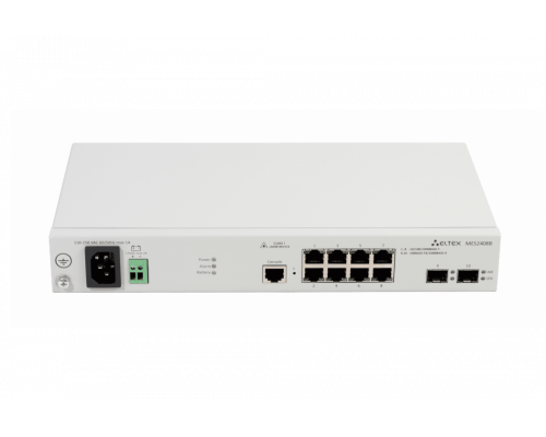 MES2408B | Коммутатор 8 портов 1G, 2 SFP порта