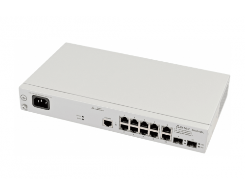 MES2408C | Коммутатор 8 портов 1G, 2 Combo порта