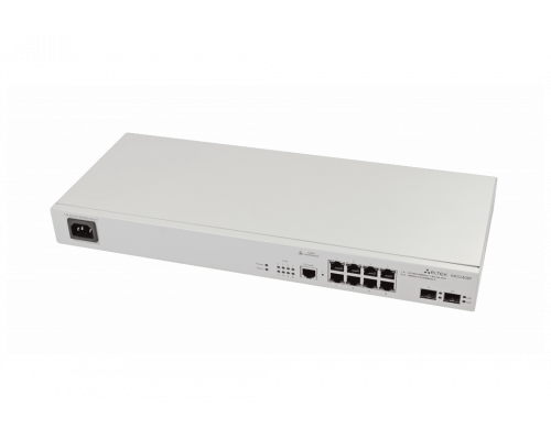 MES2408P | Коммутатор 8 PoE, 2 SFP порта