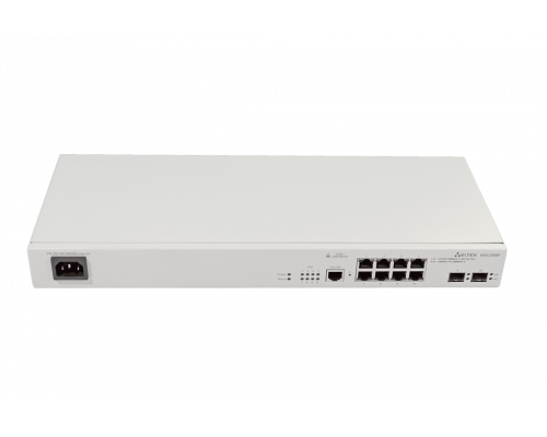 MES2408P | Коммутатор 8 PoE, 2 SFP порта