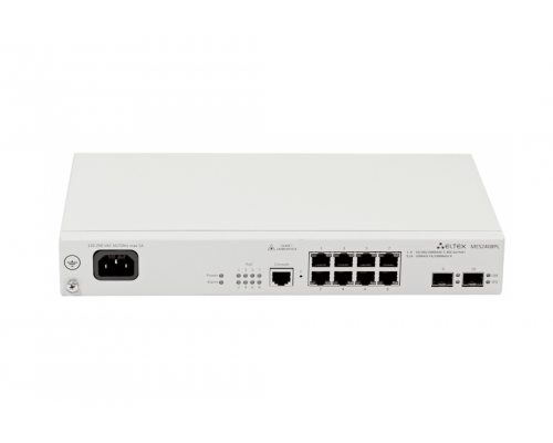 MES2408PL | Коммутатор 8 PoE, 2 SFP порта