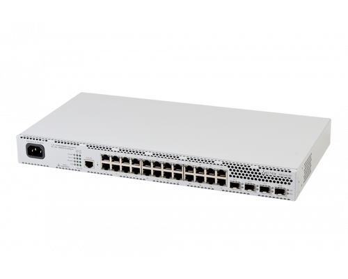 MES2424P | Коммутатор 24 порта PoE/PoE+ 1G, 4 порта 10G