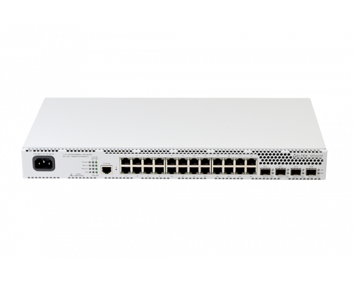 MES2424P | Коммутатор 24 порта PoE/PoE+ 1G, 4 порта 10G