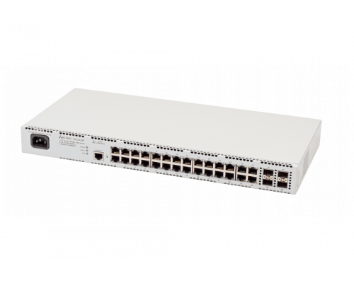 MES2428P | Коммутатор 24 PoE, 4 порта SFP