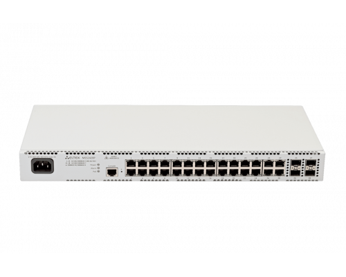 MES2428P | Коммутатор 24 PoE, 4 порта SFP