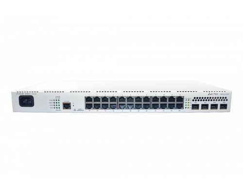 MES2324P | Коммутатор 24 PoE/PoE+, 4 порта 10G