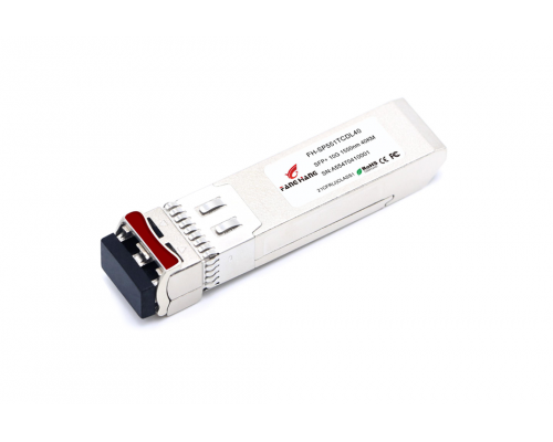 FH-SP551TCDL40, 40 км SFP+ 10G модуль, 2 волокна,1550 nm, LC, DDM
