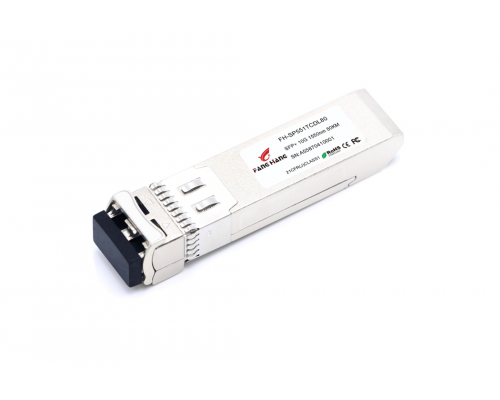 FH-SP551TCDL80, 80 км SFP+ 10G модуль, 2 волокна,1550 nm, LC, DDM