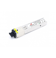 120 км SFP модуль WDM, 1.25 G, TX 1550 нм, RX 1490 нм, SC, DDM