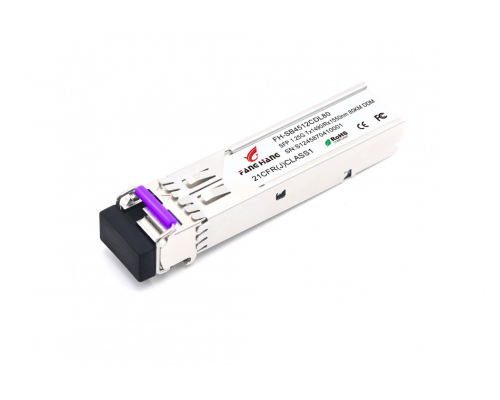 FH-SB5412CDL80, 80 км SFP модуль WDM, 1.25 G, TX 1550 нм, RX 1490 нм, LC, DDM