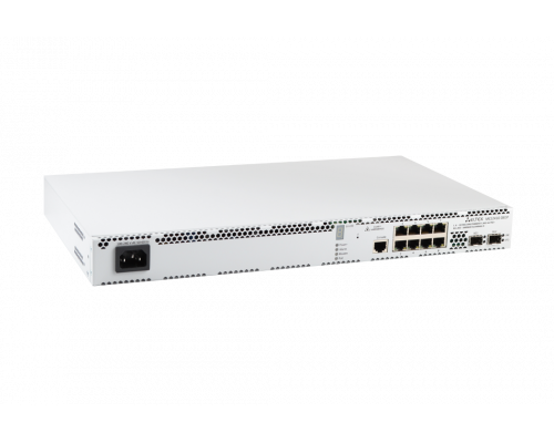 MES2410-08DP | Коммутатор 8 PoE, 2 SFP порта