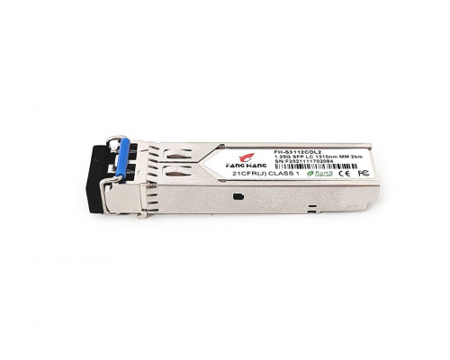 FH-S3112CDL2S, 2 км SFP модуль 1.25G, 2 волокна, 1310 нм, DDM, LC